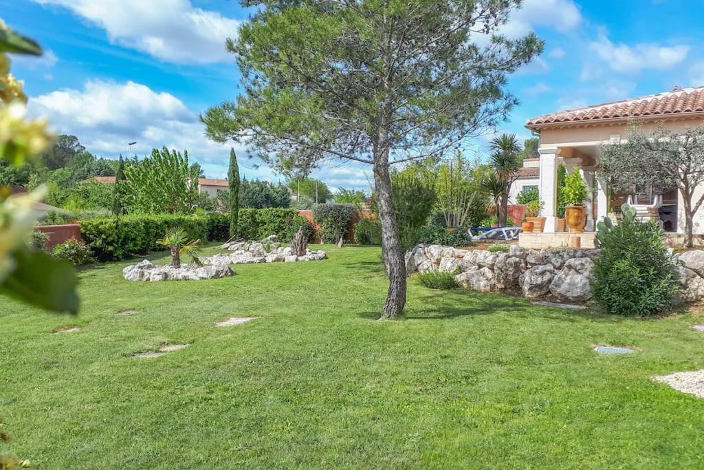 Anduze Gite Les Pins Au "Petit Clos Des Cigales" Massillargues-Attuech Exterior photo
